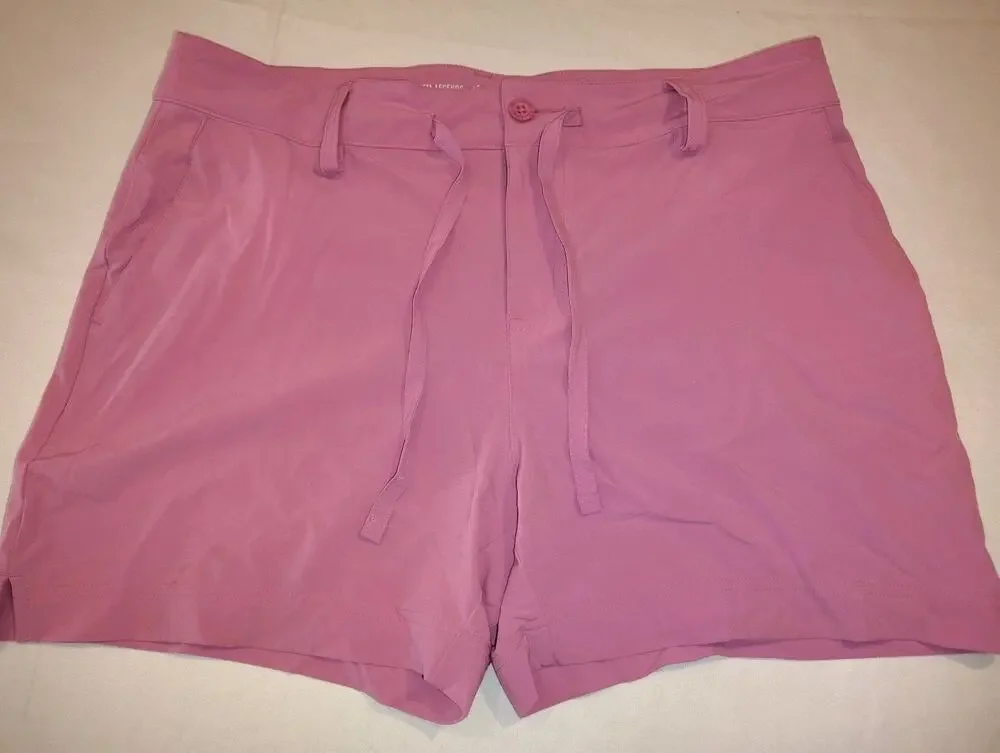 Reel Legends Women's Pink Fishing Shorts Size Large